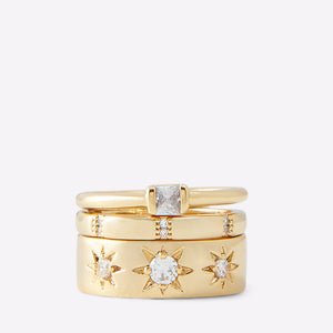Peatmoss / Ring Accessory - Gold-Clear Multi - ALDO KSA