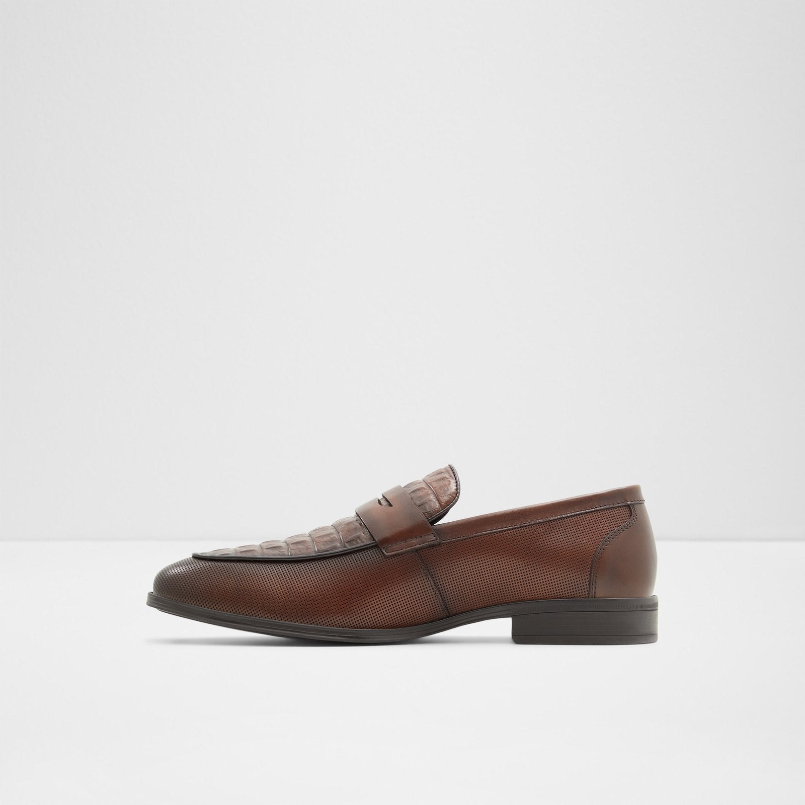 Purvu Men Shoes - Dark Brown - ALDO KSA