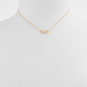 Qiliweth / Necklace Accessory - Gold-Clear Multi - ALDO KSA