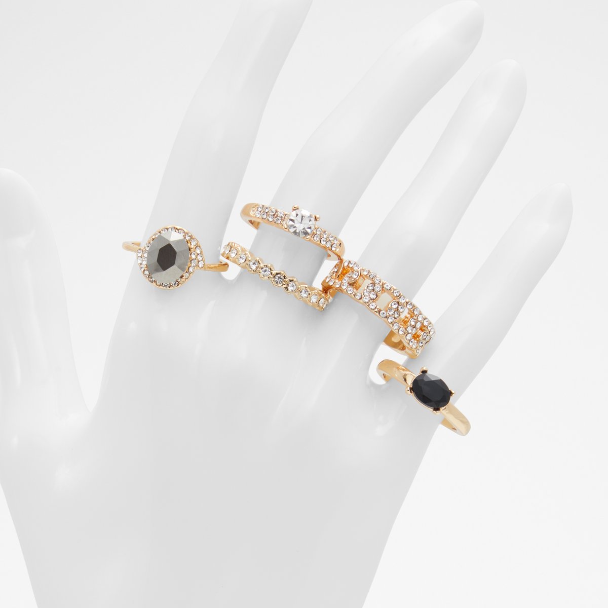 Qirader Accessory - Black-Gold Multi - ALDO KSA