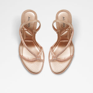 Ruba / Heeled Sandals Women Shoes - Rose Gold - ALDO KSA