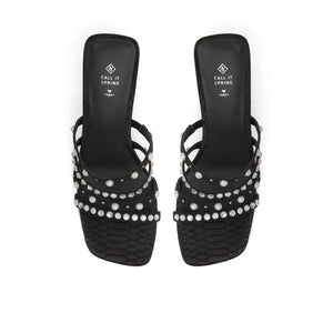 Rylee / Heeled Sandals Women Shoes - Black - CALL IT SPRING KSA