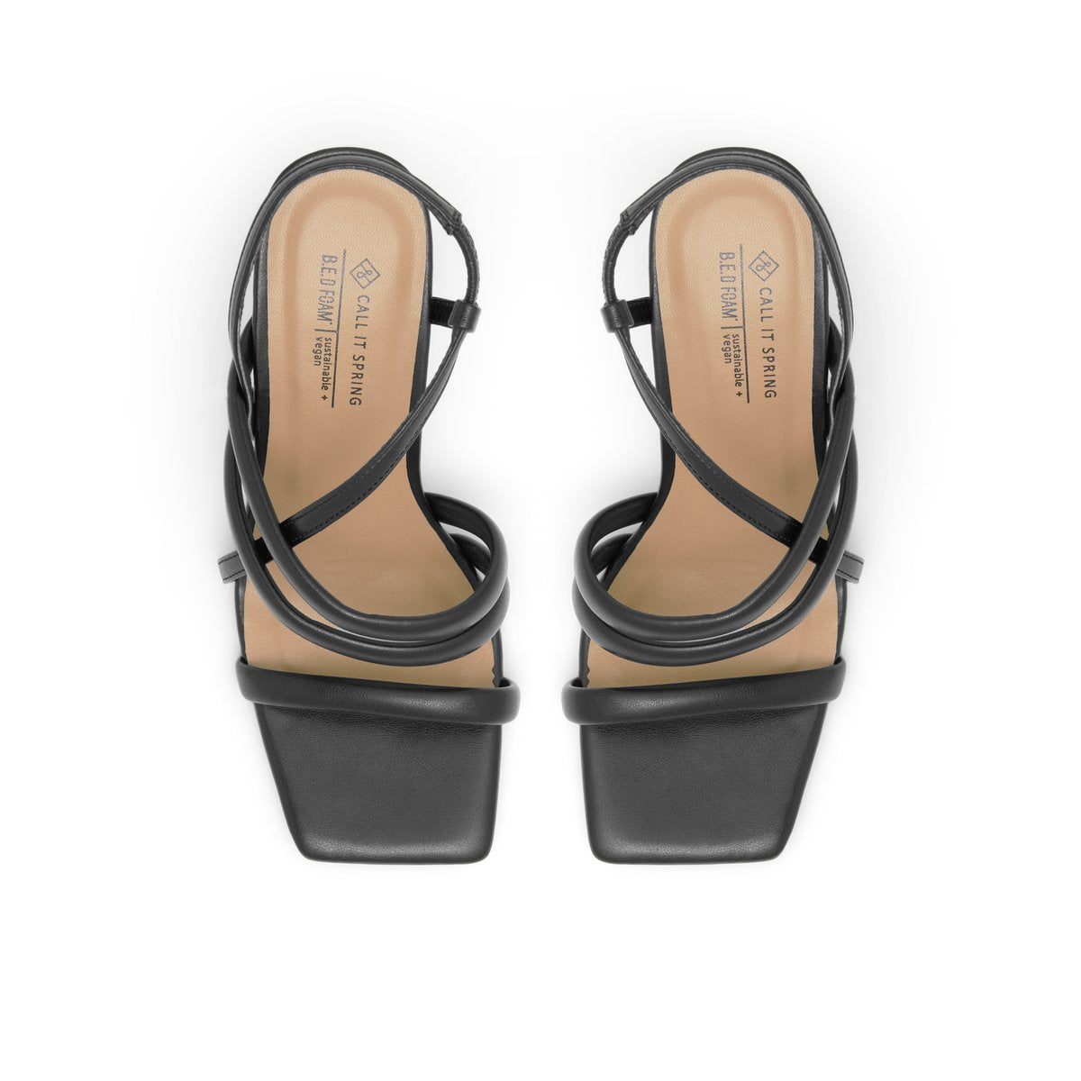 Senoritaa / Heeled Sandals Women Shoes - Black - CALL IT SPRING KSA