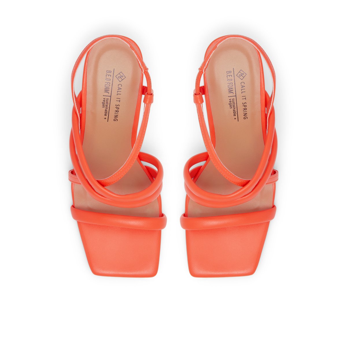 Senoritaa Women Heeled Sandals Orange by Call it Spring