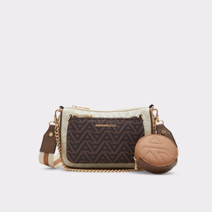 Sozia Bag - Brown Overflow - ALDO KSA