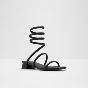 Spinna / Flat Sandals Women Shoes - Black - ALDO KSA