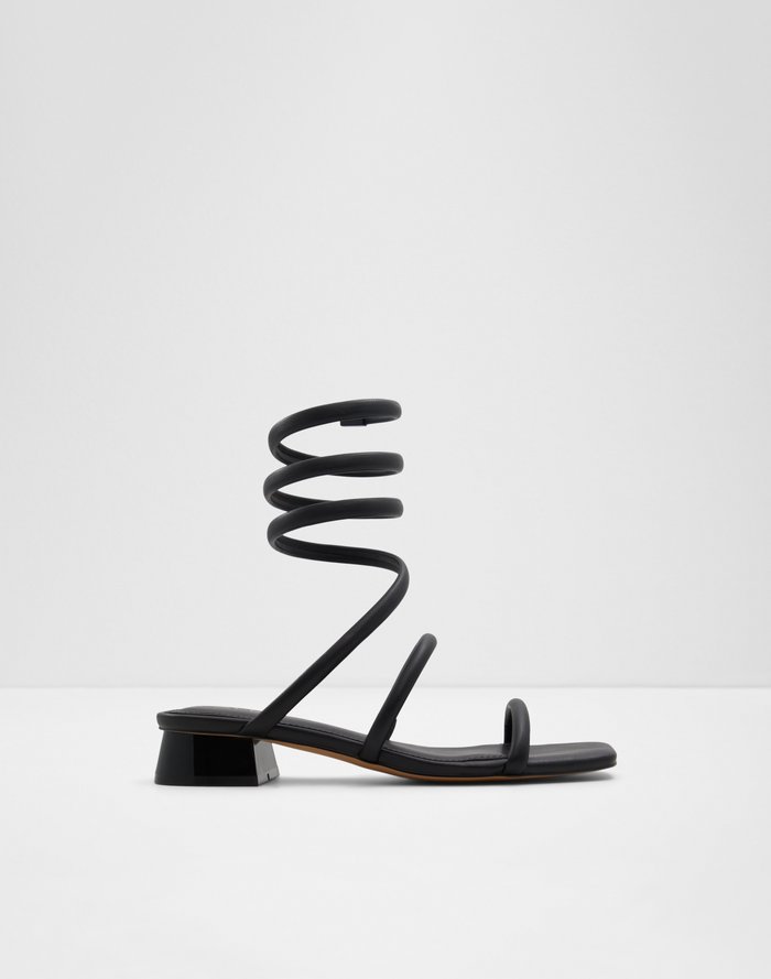 Spinna / Flat Sandals Women Shoes - Black - ALDO KSA