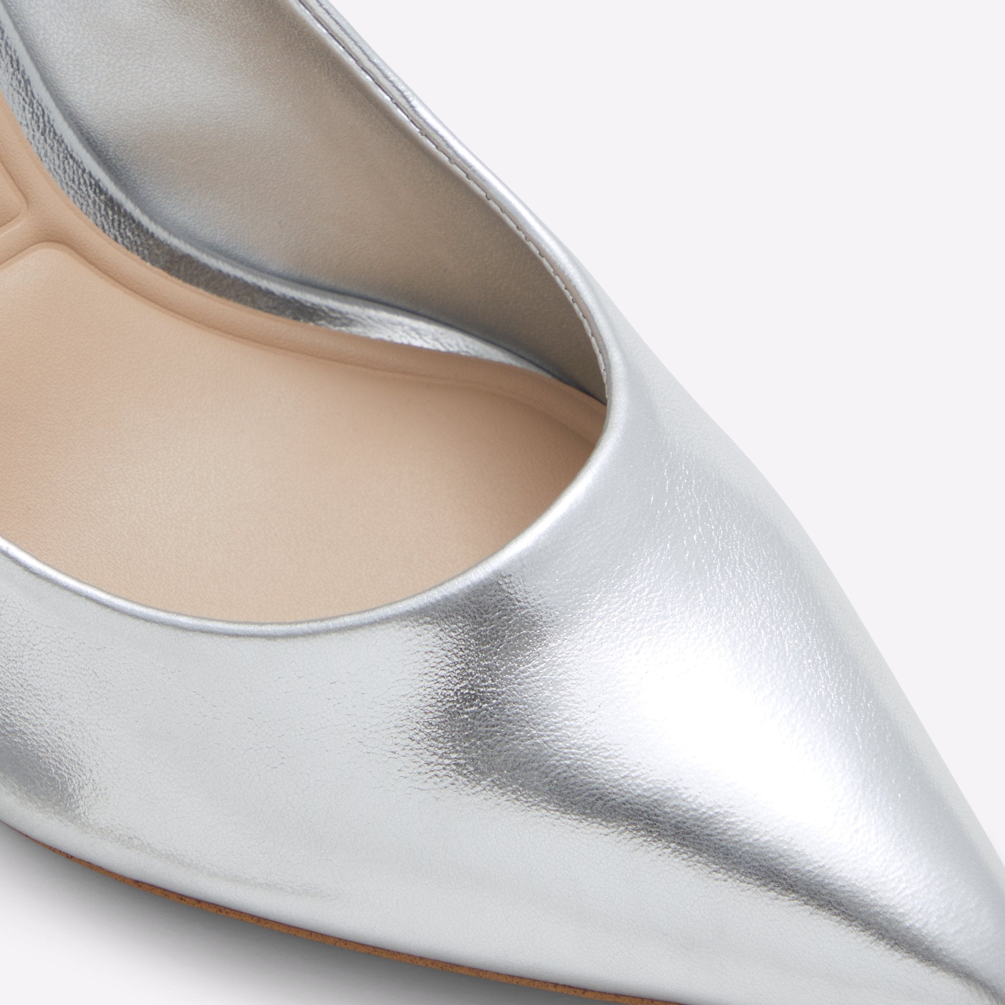 Stessymid Ladies Footwear Silver Color by Aldo