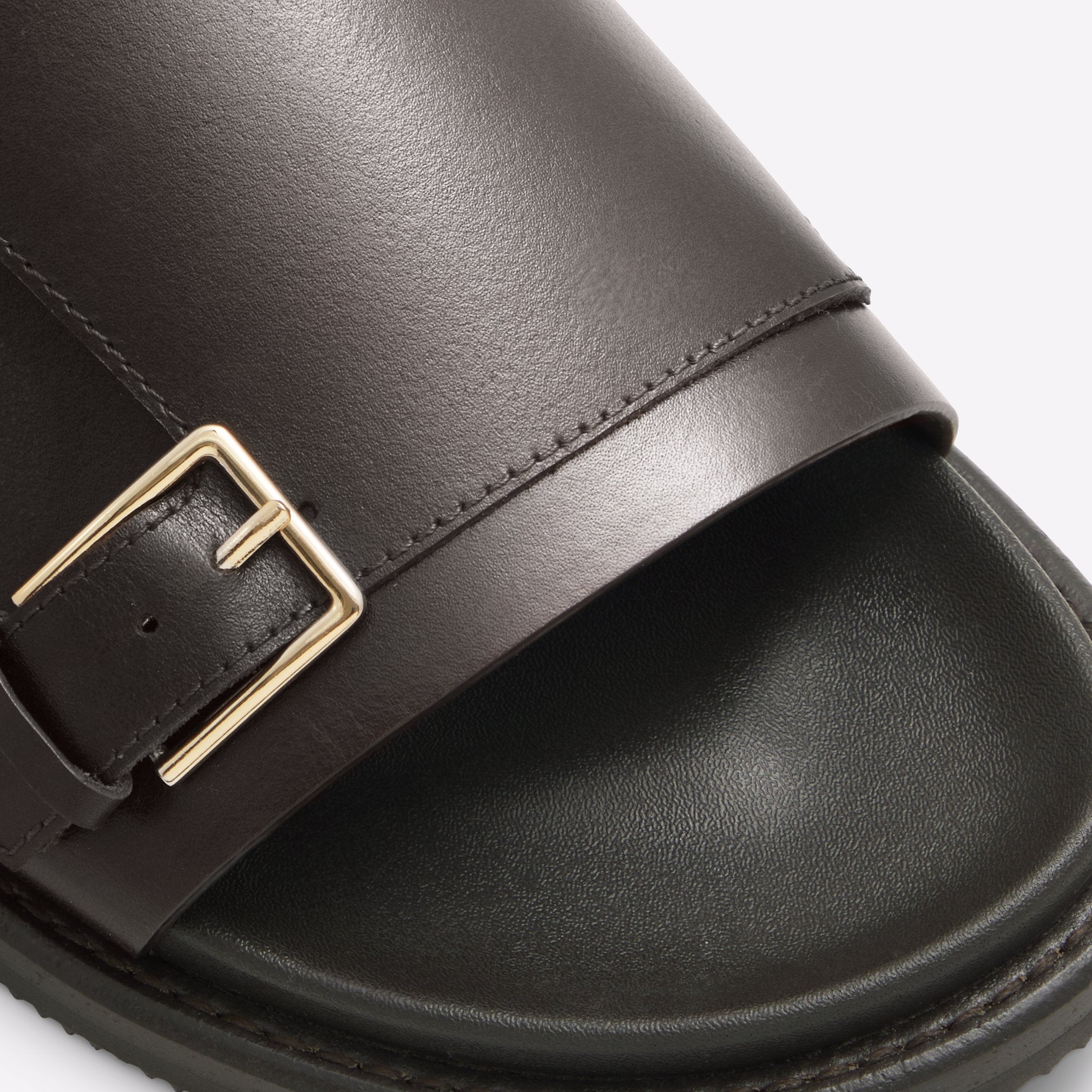 Sufian Men Shoes - Dark Brown - ALDO KSA