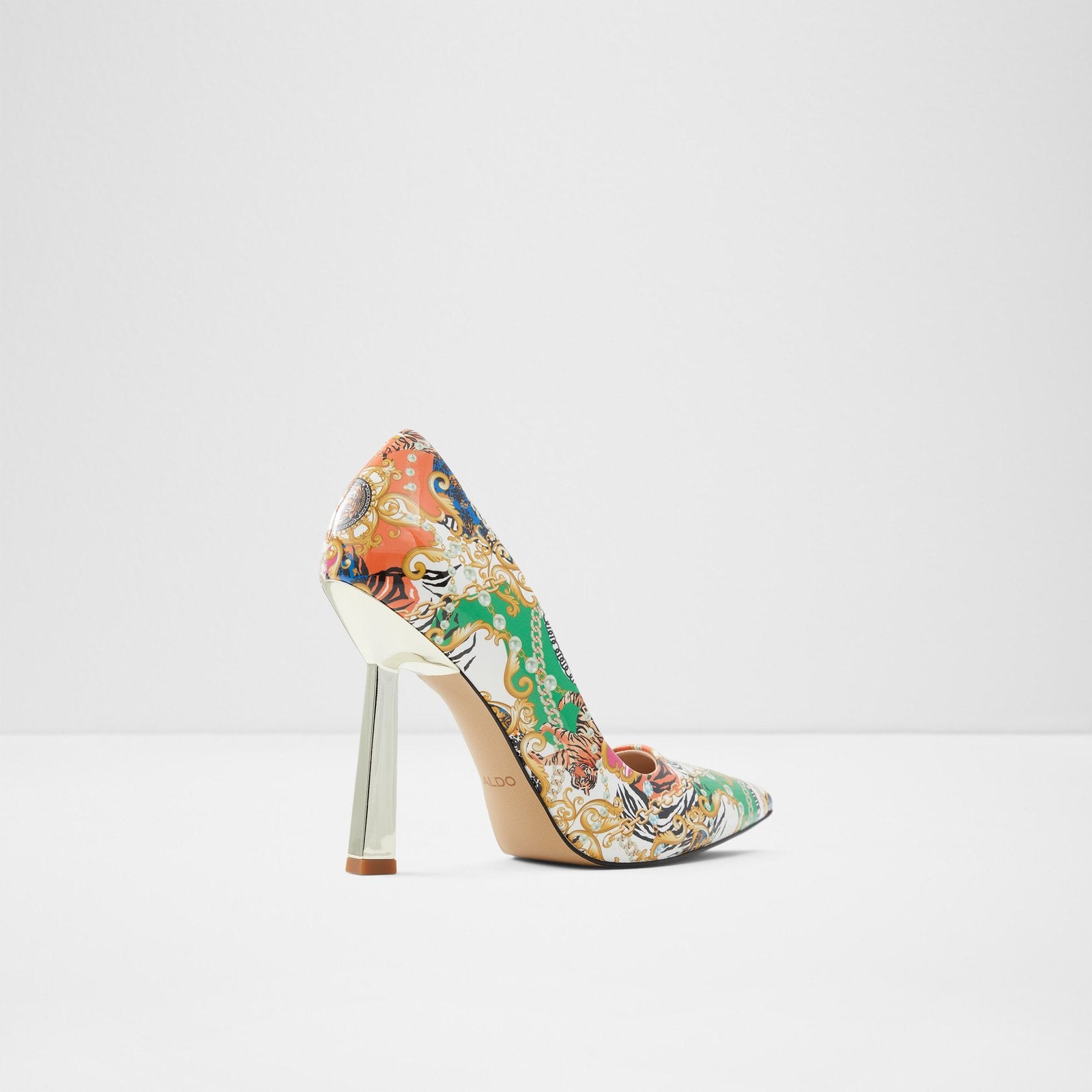 Aldo floral deals heel shoes