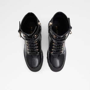 Aldo black combat boots deals