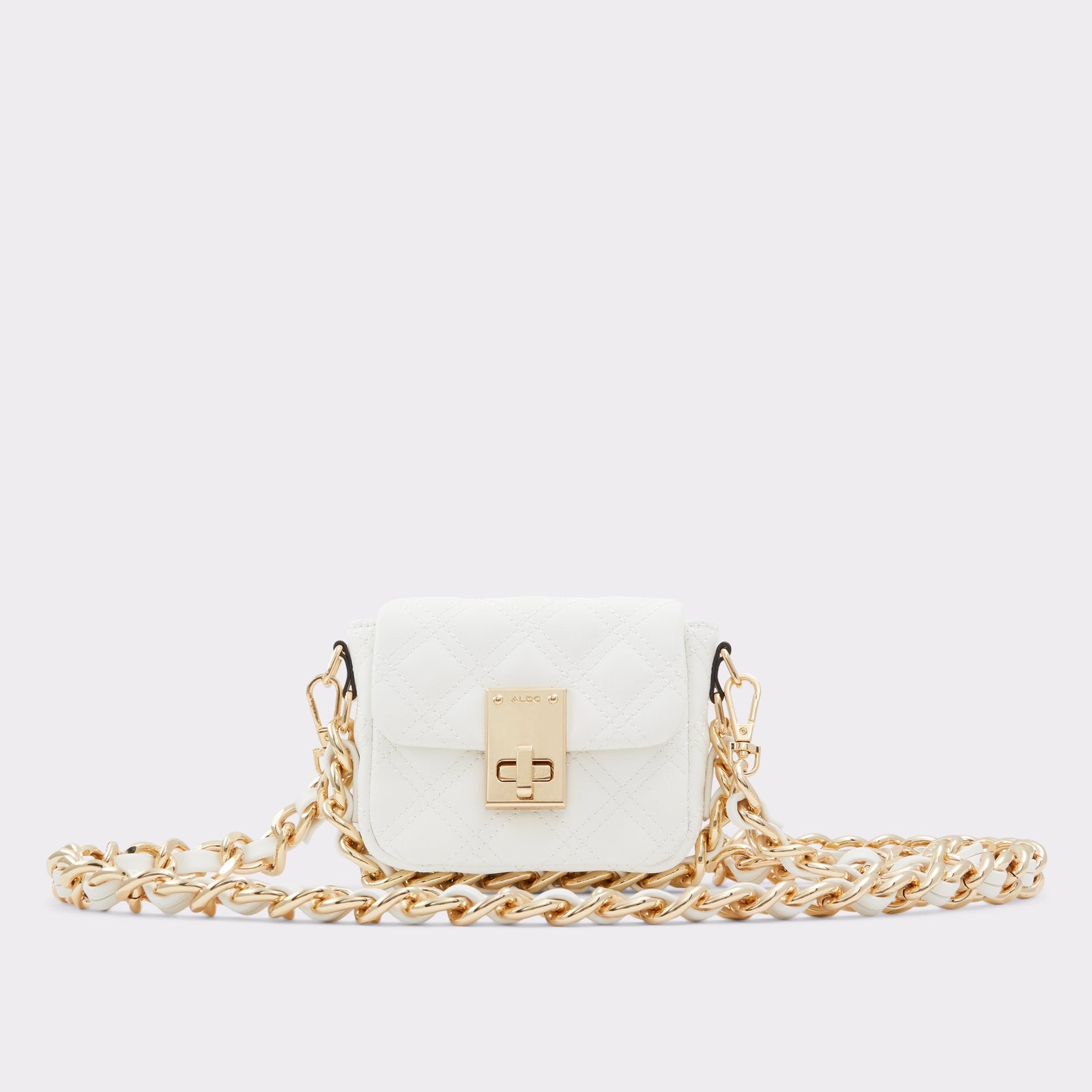 White aldo bag store